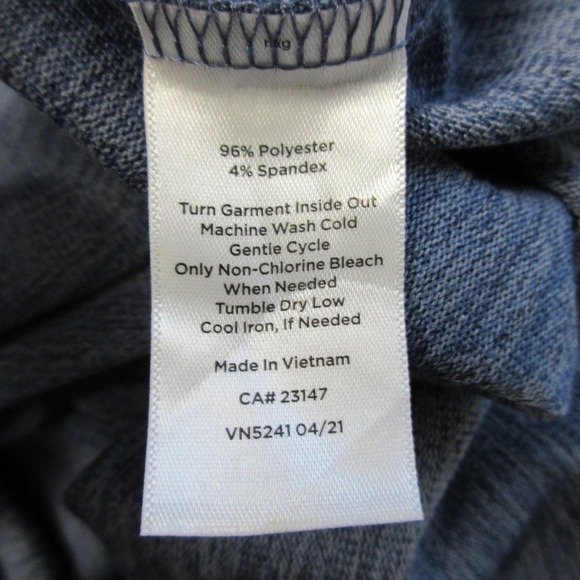 Haven Well Within Knit Tank Midi Dress M Blue Mock Neck Loungewear Casual 376 - Picture 5 of 10